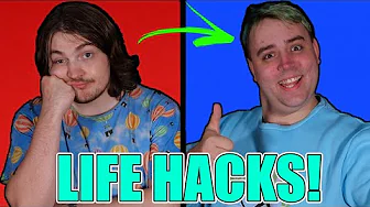 VI TESTER 10 LIFE HACKS!