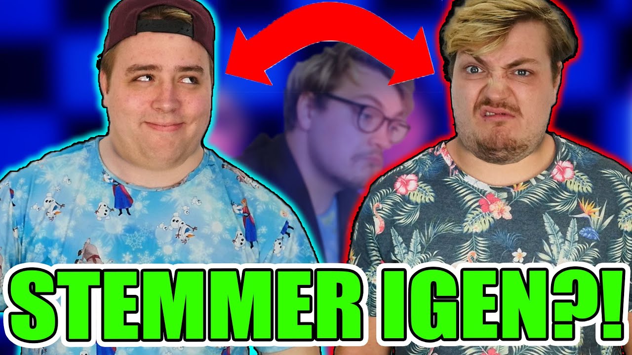 VI LÆGGER STEMME TIL HINANDEN IGEN!