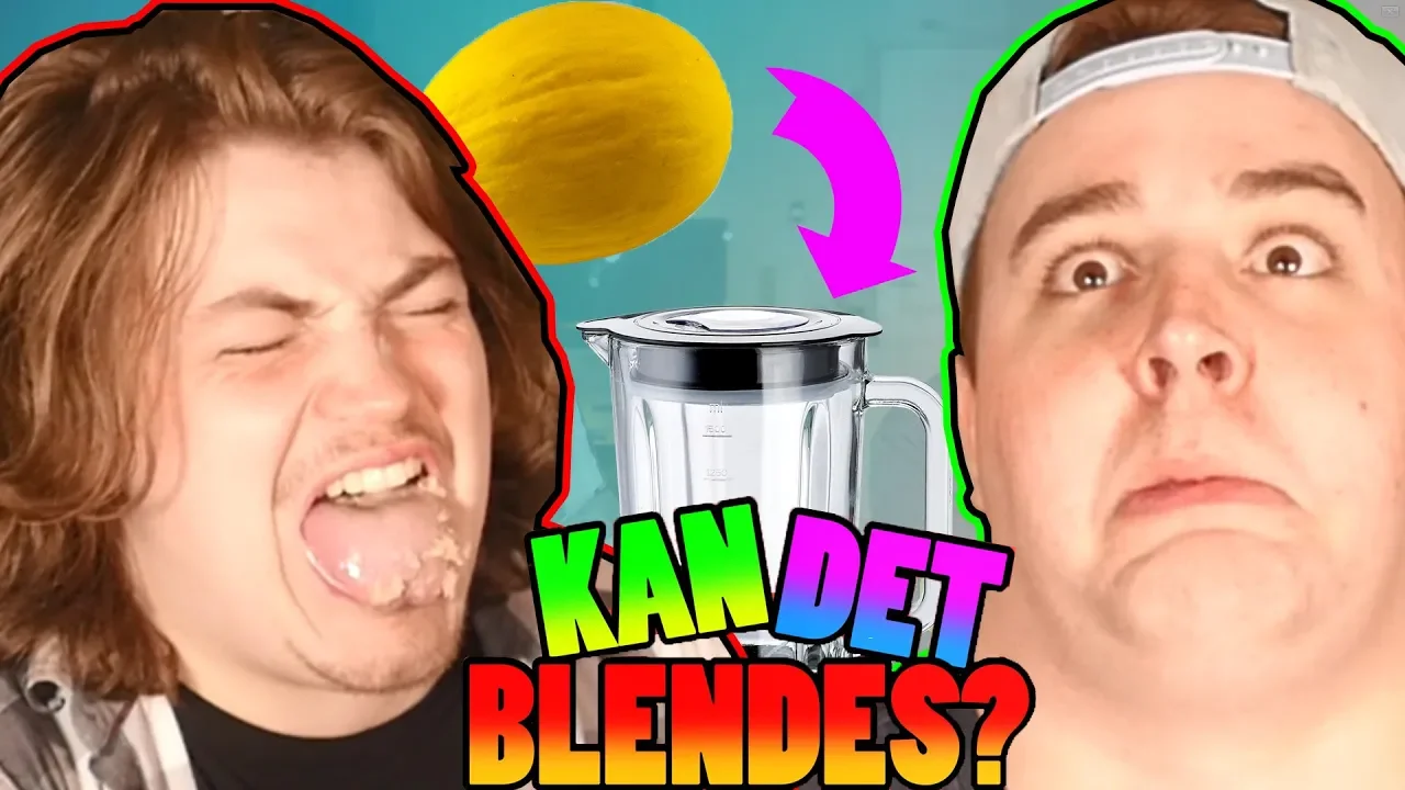 MELON I BLENDER | Kan Det Blendes? #4 *ADVARSEL BRÆK*