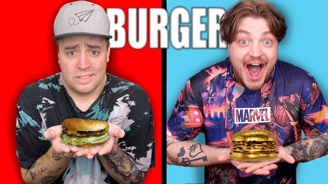50 VS 500 KR BURGER!