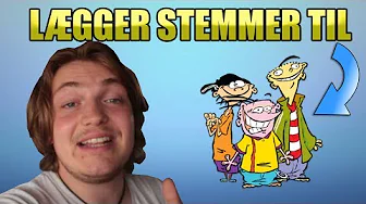 VI LÆGGER STEMME TIL TEGNEFILM?!