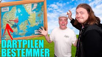 DER HVOR DARTPILEN LANDER KØRER VI HEN!