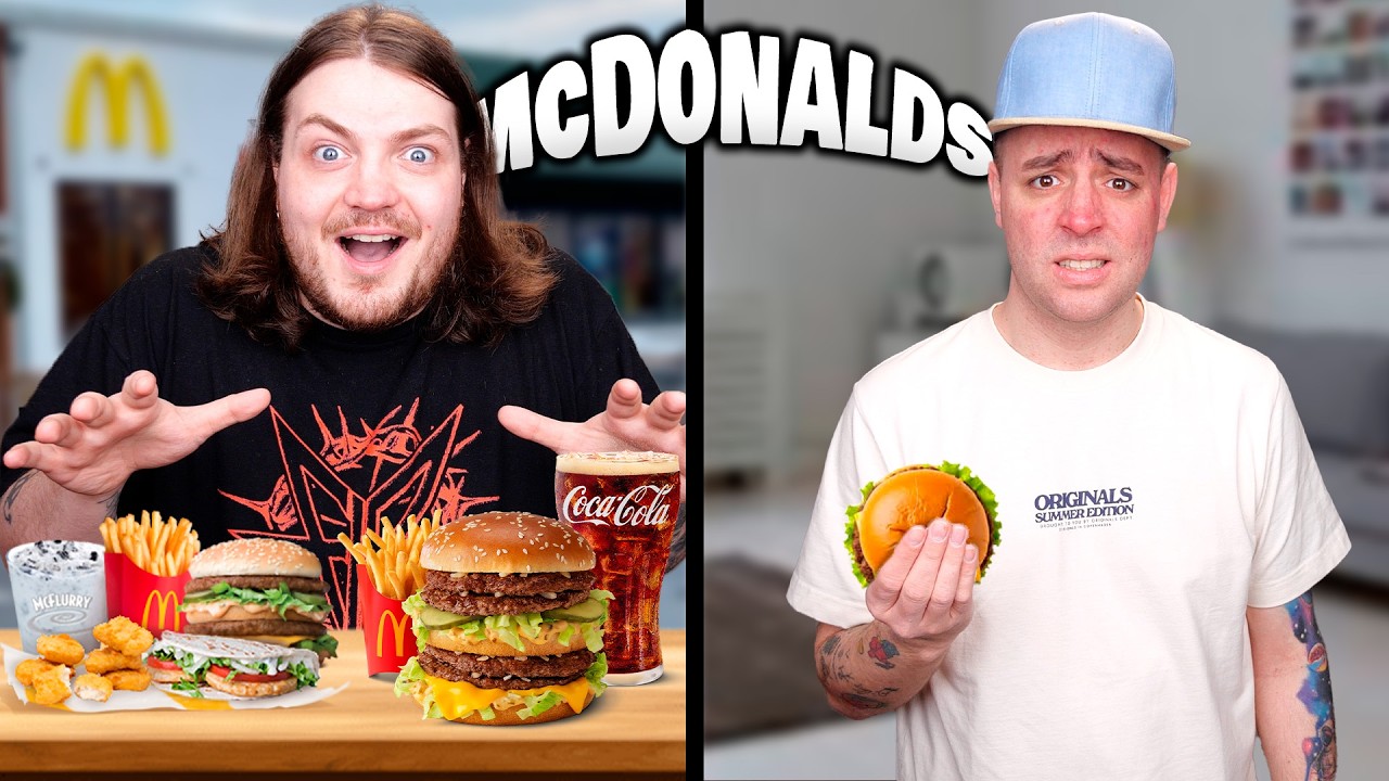 100 VS 500 KR. MCDONALDS!