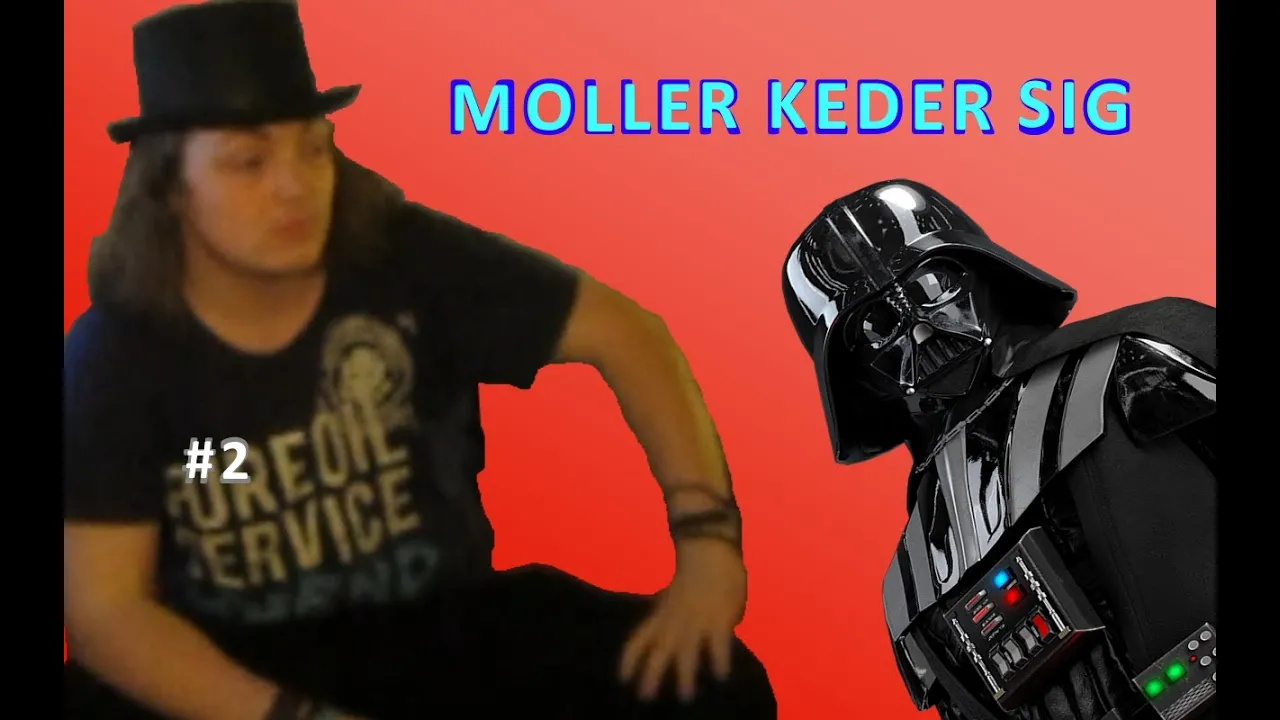 Darth Vader videoen! Moller keder sig #2