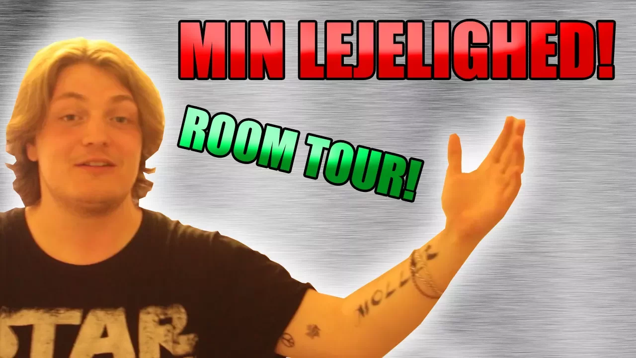 FLYTTET I LEJLIGHED - ROOM TOUR!