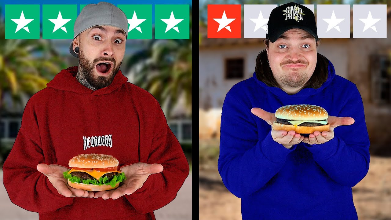 JYLLANDS BEDSTE VS DÅRLIGSTE BURGER
