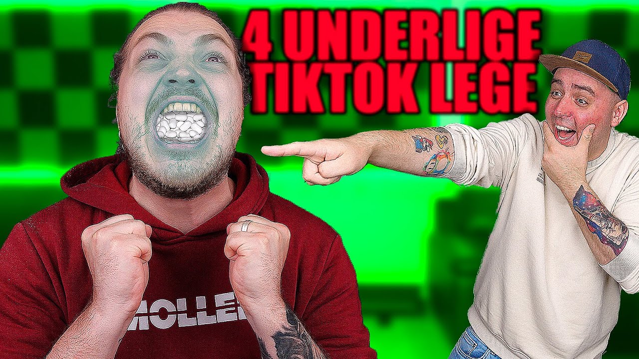 4 UNDERLIGE TIKTOK MAD LEGE!