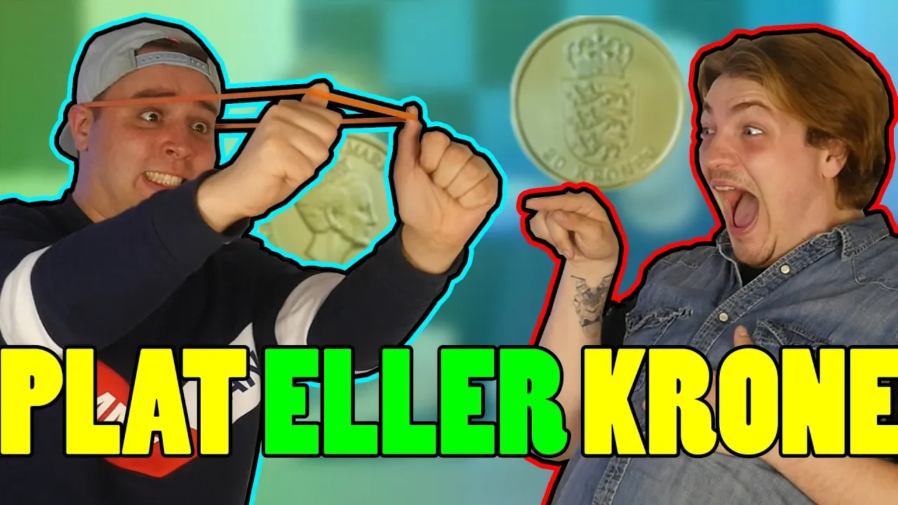 LØBER IND I LYGTEPÆL! | Plat Eller Krone