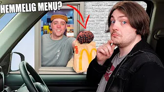 Vi Spurgte Efter Hemmelige Menuer I Drive In!