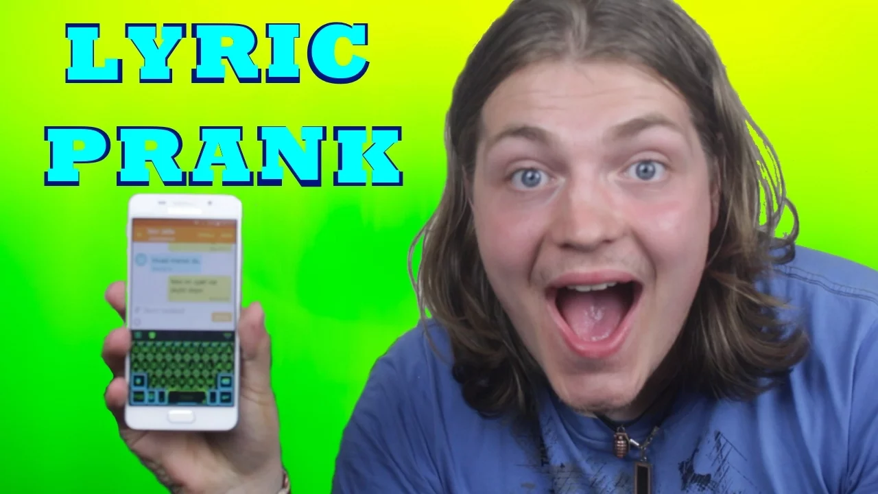 JEG ELSKER DIG - LYRIC PRANK!