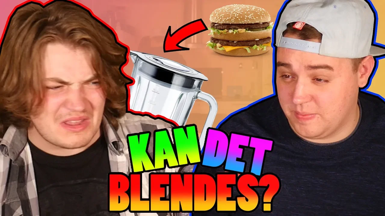 MCDONALDS I BLENDER | Kan Det Blendes? #3