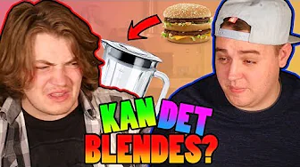 MCDONALDS I BLENDER | Kan Det Blendes? #3