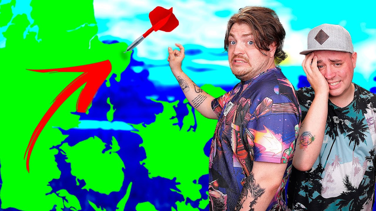 DARTPILEN VÆLGER HVOR VI SKAL HEN!