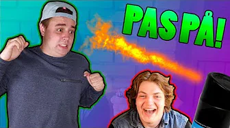 DET ER SÅ FARLIGT! | Don't Flinch Challenge