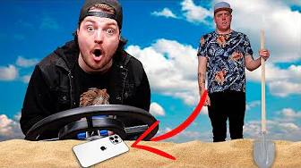 FINDER SKATTE MED METALDETEKTOR!