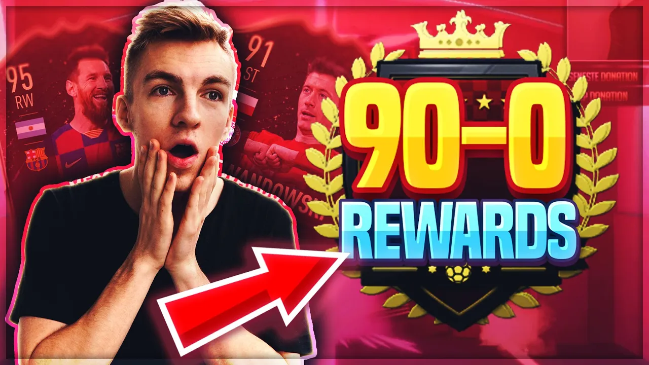 Mine TOP 10 i VERDEN Rewards! 90-0 FUT Champions