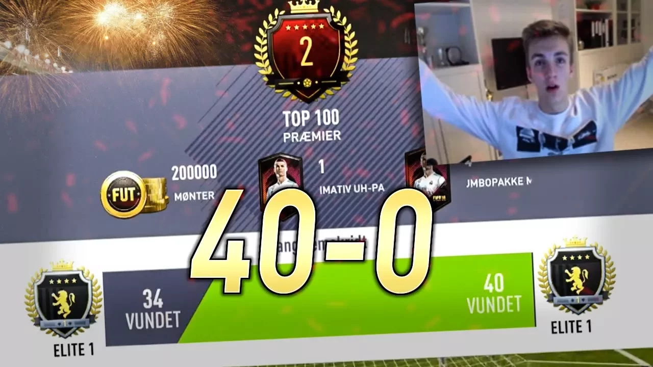 40-0 GAMEPLAY! NUMMER 2 I HELE VERDEN