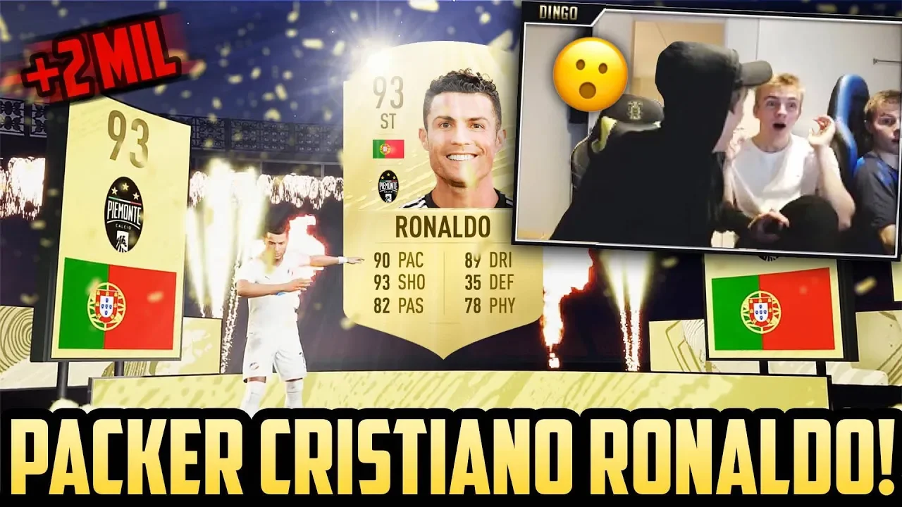 PACKER CRISTIANO RONALDO! KÆMPE PACKOPENING MED JOBBE OG FREDBERG + GIVEAWAY