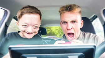 Udfordrer Youtubere i min TESLA