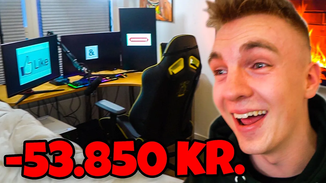 BEDSTE streaming setup!! (+50.000 kr.)
