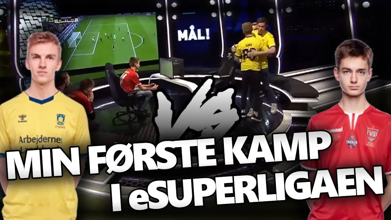 MIN FØRSTE ESUPERLIGA KAMP! RUNDE 1