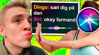 Siri laver mit draft, men jeg SCORER Siri!