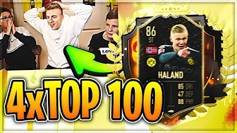 SINDSSYG Stor 4xTOP 100 Rewards Pack Opening!