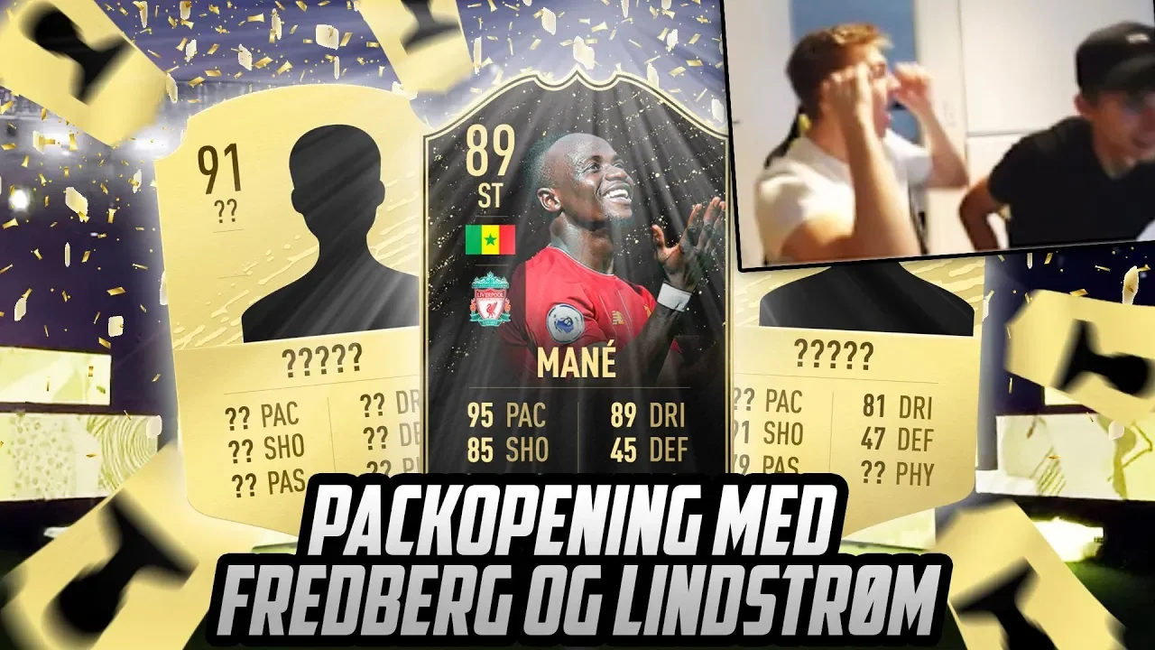 PACKER WALKOUT TIL OVER 800K MED LINDSTRØM OG FREDBERG! KÆMPE PACKOPENING  + GIVEAWAY