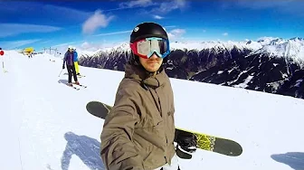 Eiqu Miller på SNOWBOARD!