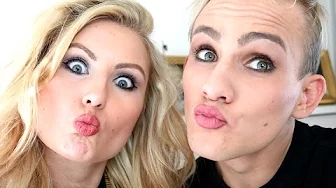 MIN SØSTER LÆGGER MIN MAKEUP...