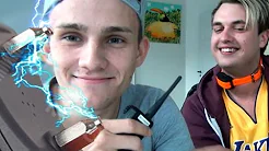 ELEKTRISK SHOCK HALSBÅND! - "Av For Satan"