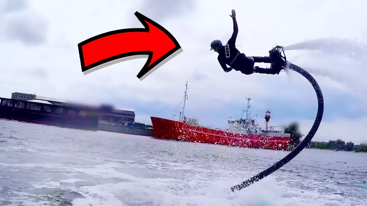 Flyboard GÅR GALT!