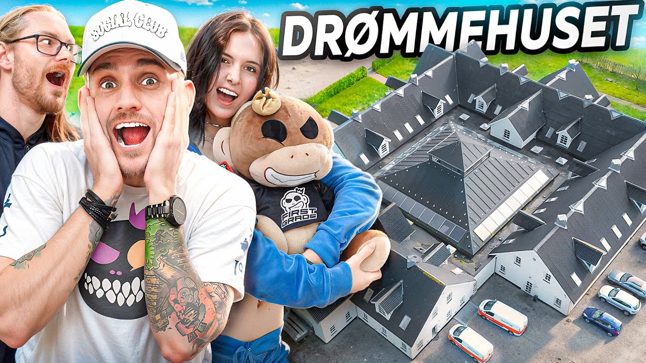 VI FLYTTER I DRØMMEHUSET!