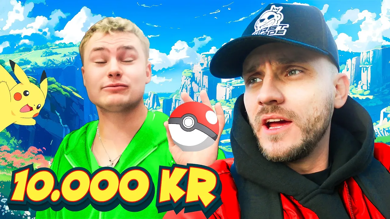 Mathias køber Pokemon Kort for 10.000kr 😱 Nordic Card Show 2024
