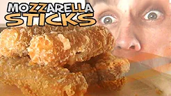 CRISPY MOZZARELLA STICKS! - Sådan cirka.
