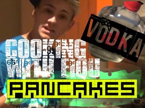 How to cook VODKA pancakes ! DANISH STYLE VIDEO!