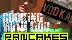 How to cook VODKA pancakes ! DANISH STYLE VIDEO!