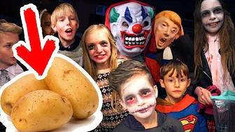 Jeg gav børn kartofler i stedet for slik til Halloween! (PRANK)
