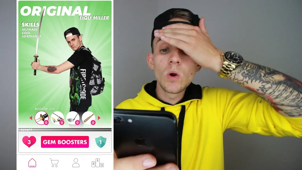 OMG! SPILLER EIQU I APP!