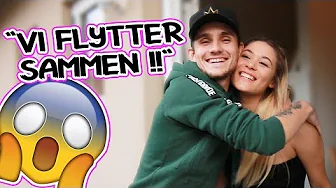 VI FLYTTER SAMMEN! - KAN VI KLARE DET? HOUSE TOUR!