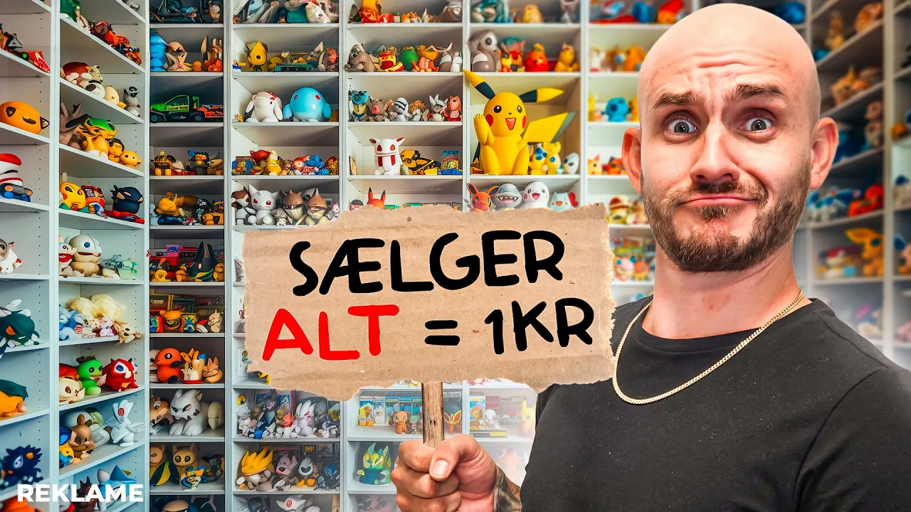 SÆLGER ALT FOR 1KR