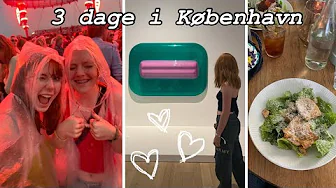 TAGER TIL CONCERT!! København vlog - shopping, genbrug, bio, museum