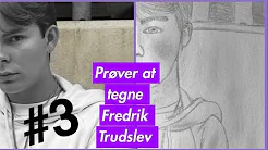 Prøver at tegne Fredrik Trudslev //prøver at tegne youtubere #3//