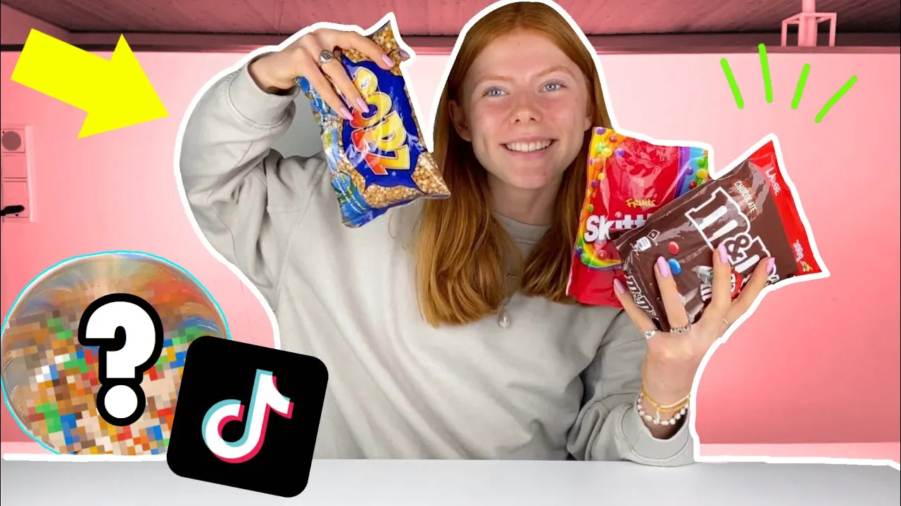 Tester TikTok slik popcorn!! Emmes krea-verden