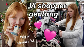 VLOG: GENBRUG MED HOLLY, HAUL OG PAKKER JULEGAVER IND
