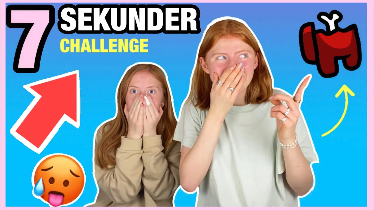 7 SEKUNDERS CHALLENGE! Dræb en I Among us! //Emmes krea-verden//