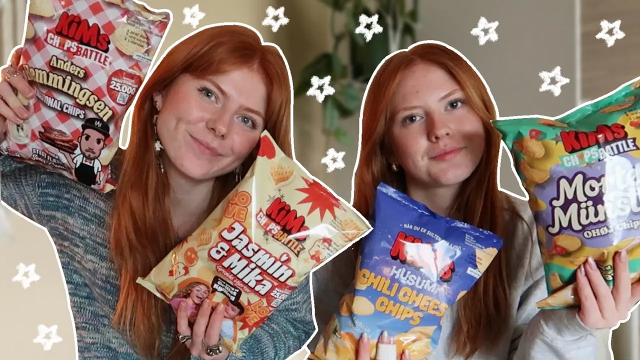 VI SMAGER YOUTUBERS CHIPS! - VLOG