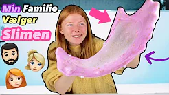 Min familie vælger min slim!!! OMG! // Emmes krea-verden//