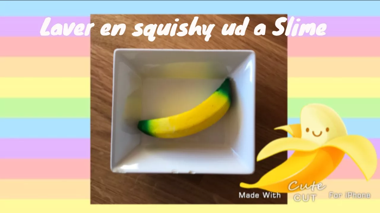 Laver en squishy ud af slime