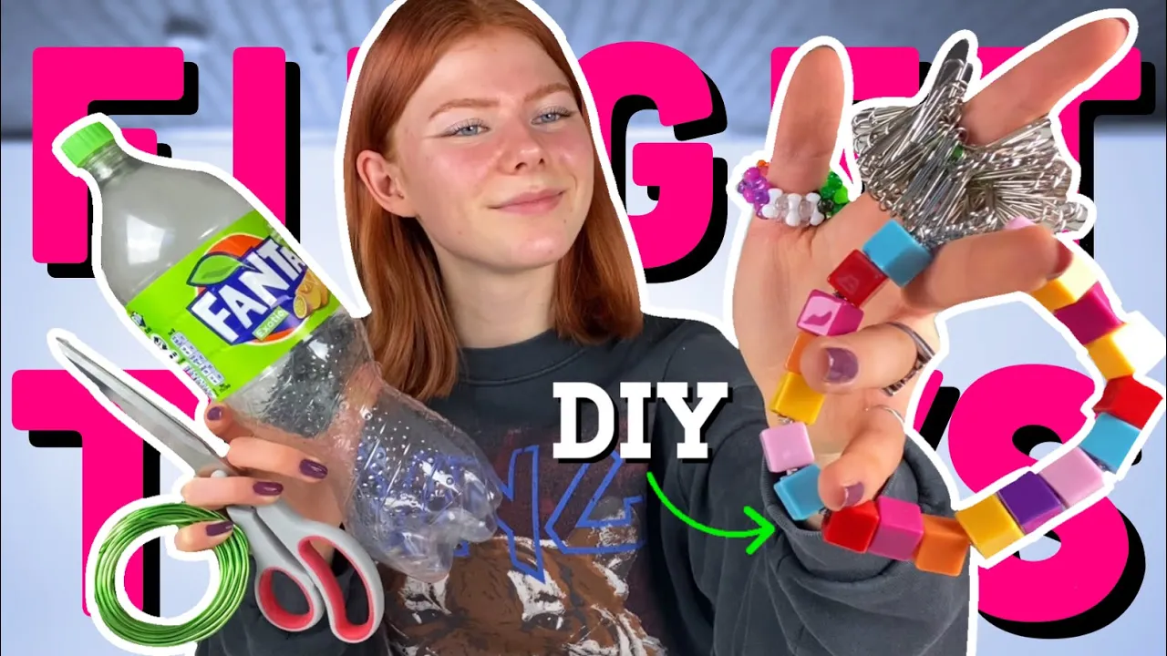DIY FIDGET TOYS!! //Emmes krea-verden//